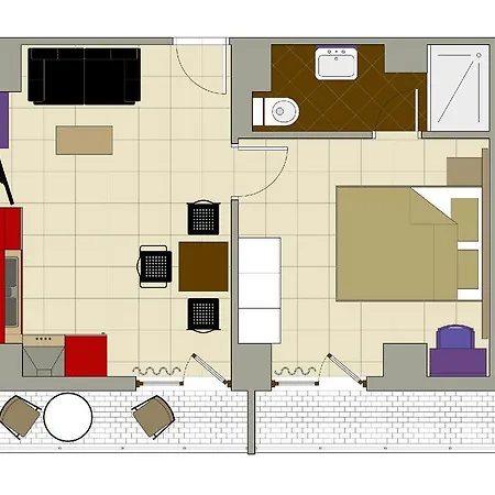 San Antonio Apt Ξενοδοχείο με διαμερίσματα *